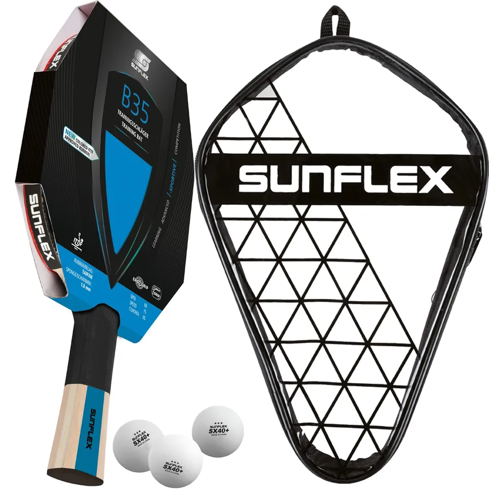 Sunflex Color Comp B35 Tischtennisschläger Blau Single 1,8 mm
