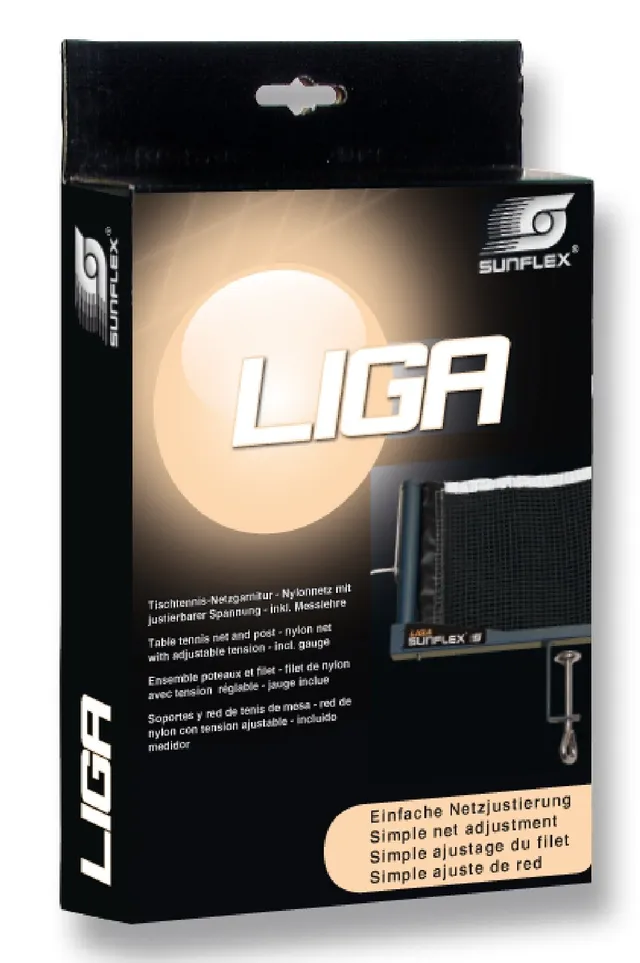 sunflex Action Pro Liga Netzgarnitur mit Halterung