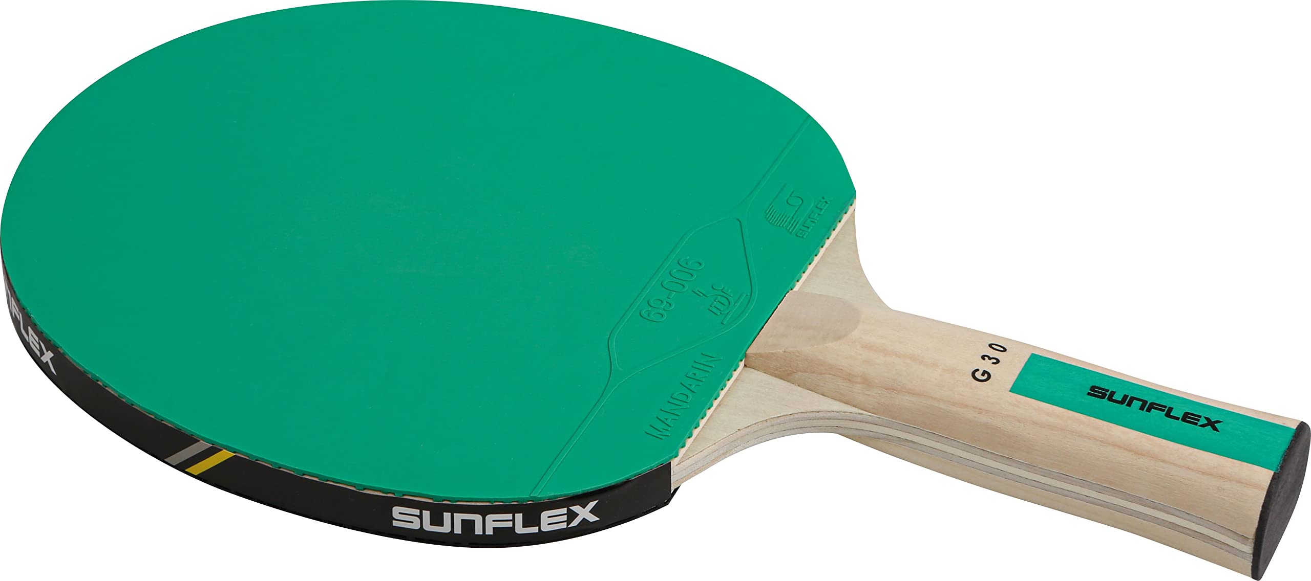 Sunflex Color Comp G30 Schläger grün anatomisch ITTF