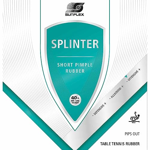 Sunflex Signature Line Splinter Belag Schwarz 1,5 mm