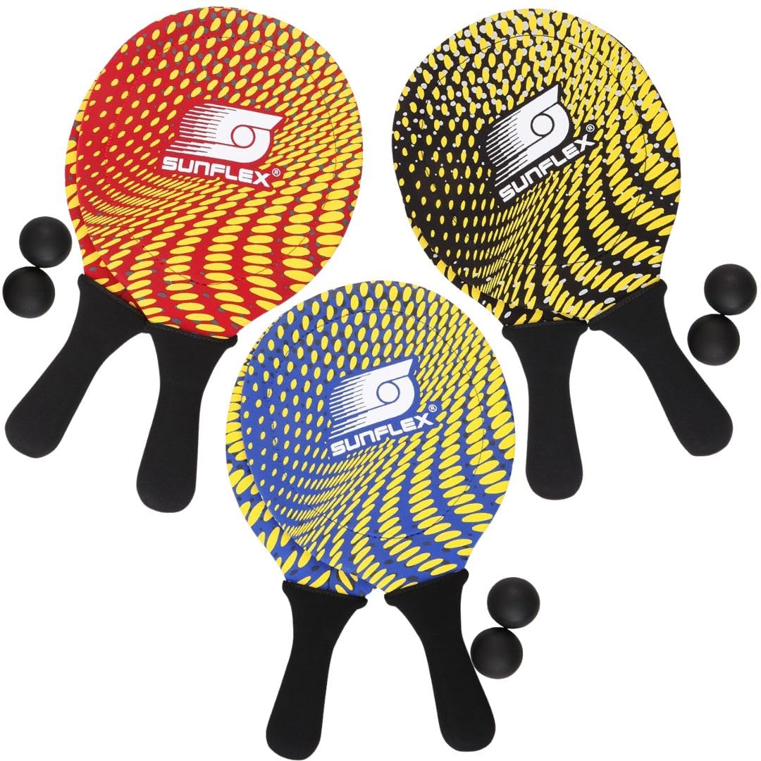 Sunflex Splash Ersatzbälle Gummi Schwarz 2er Set