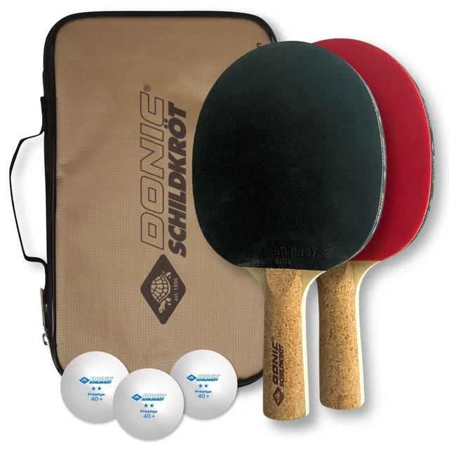 Schildkröt Persson 500 Tischtennis-Set 2 Schläger Korkgriff