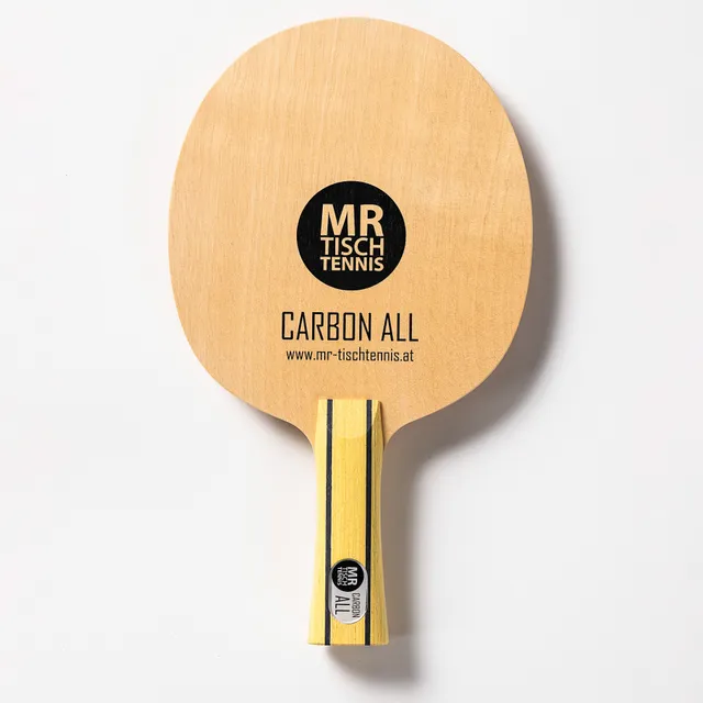 Mr. Tischtennis All Carbon Tischtennisholz Allround 7-schichtig