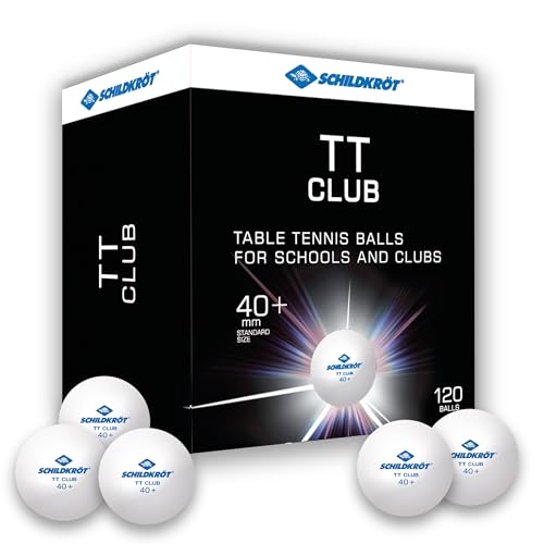 Schildkröt Outdoor TT-Club Tischtennisball weiß 120 Stück