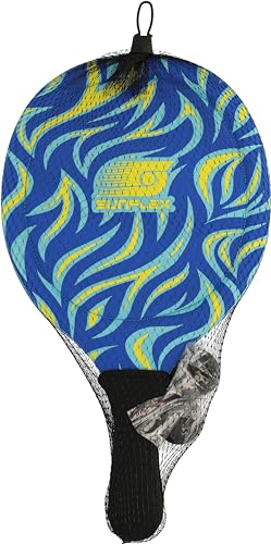 Sunflex Flames Bluefire Beachball Set 2 Schläger 2 Bälle
