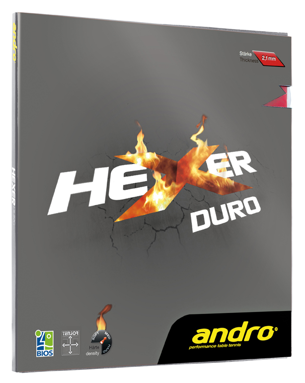 Andro Hexer Duro Tischtennisbelag griffig