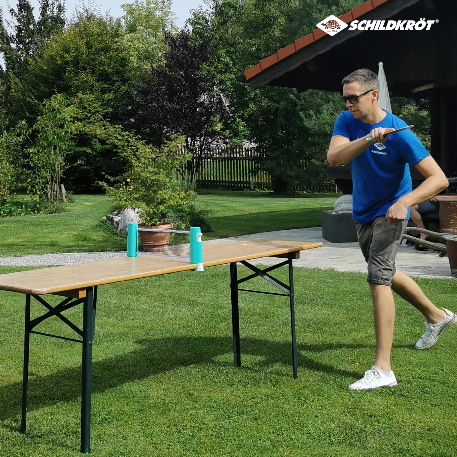 Schildkröt Spin Tischtennis-Set FSC 788661 Netz 2+2