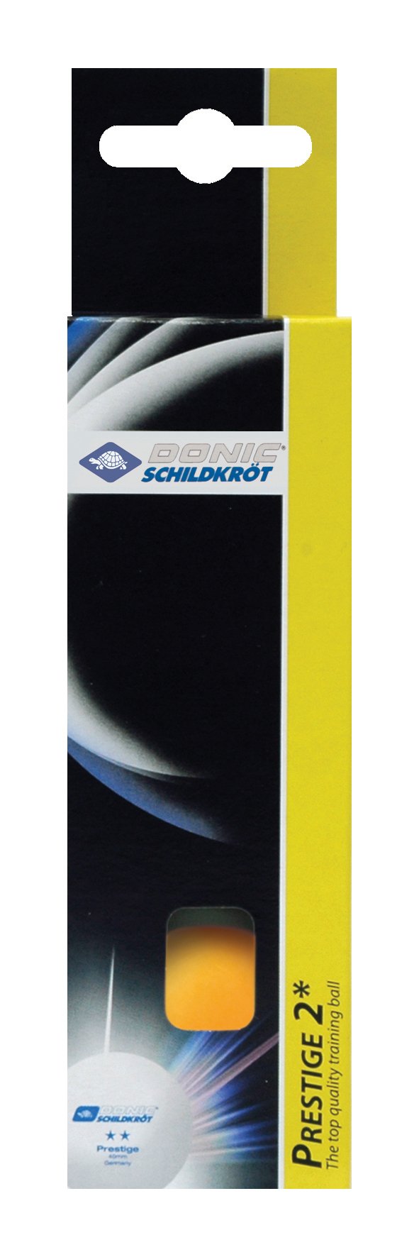 Schildkröt Prestige 2-Sterne Tischtennisball orange 3er