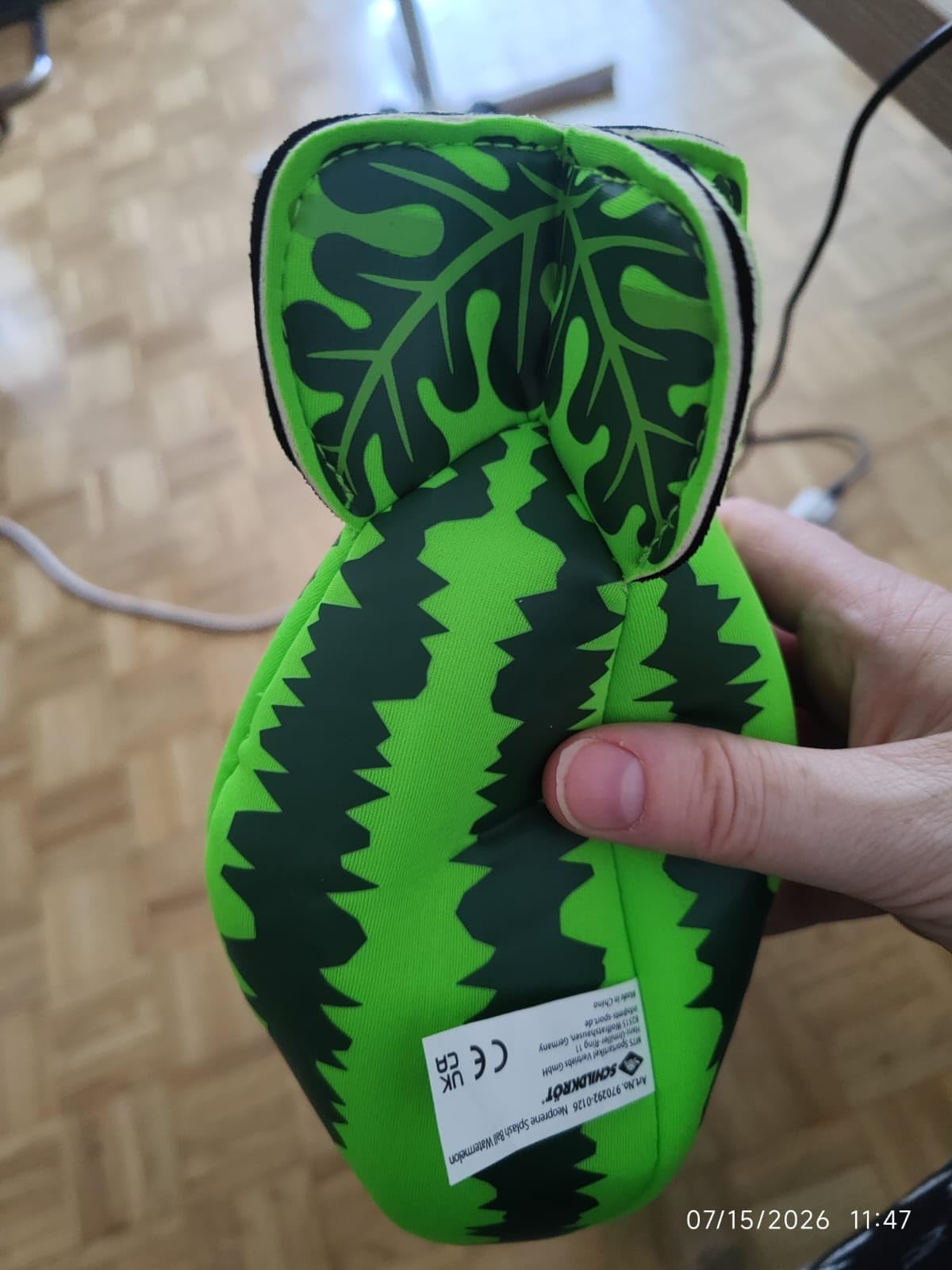Schildkröt Outdoor Splash Ball Wassermelone Neopren