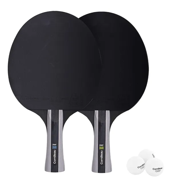 Cornilleau Sport Pack Duo Tischtennisschläger 2er + Bälle
