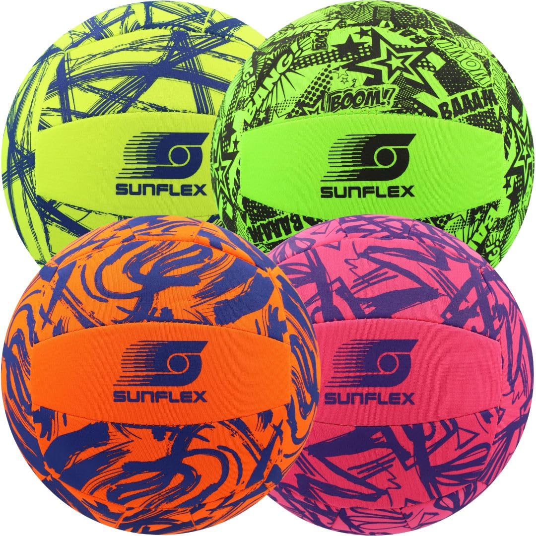 Sunflex Funky Beachball Größe 5 grün Neopren 20 cm
