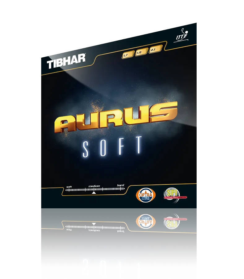 Tibhar Aurus Soft Tischtennisbelag Topspin Kontrolle