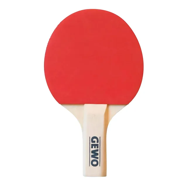 GEWO Player Mini Tischtennisschläger 15,5cm rot-schwarz