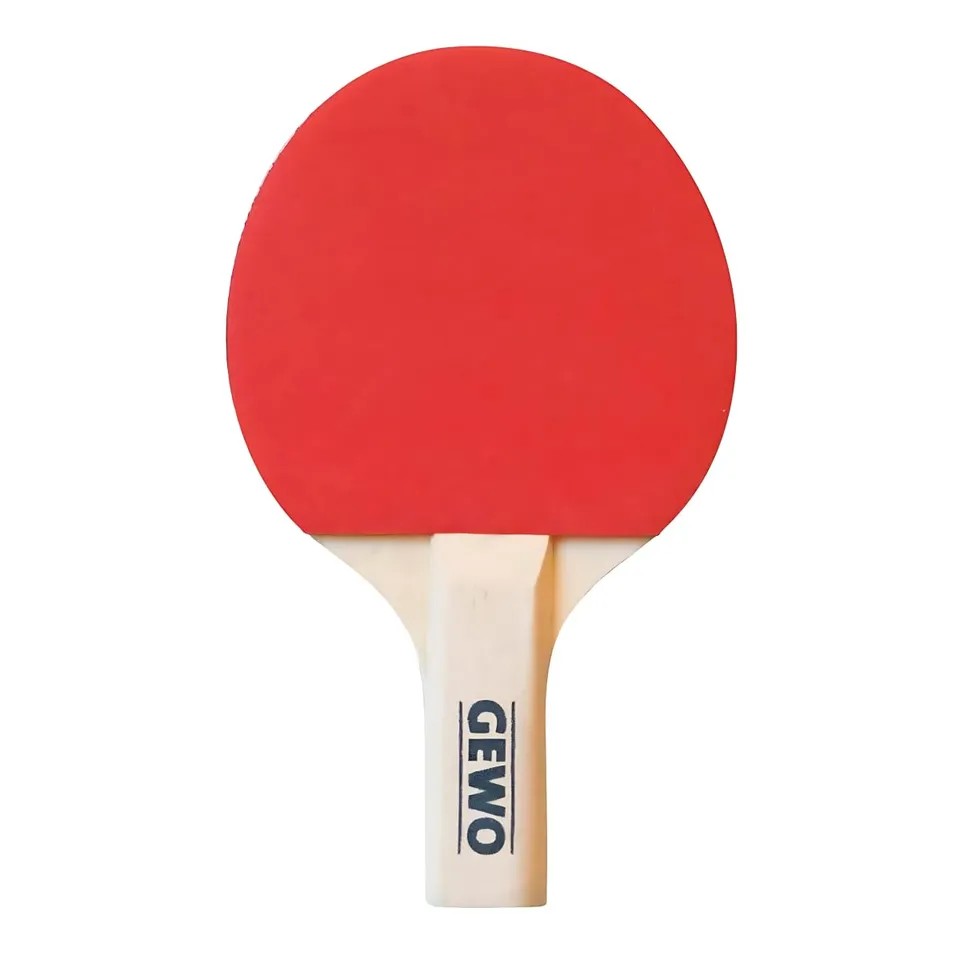 GEWO Player Mini Tischtennisschläger 15,5cm rot-schwarz