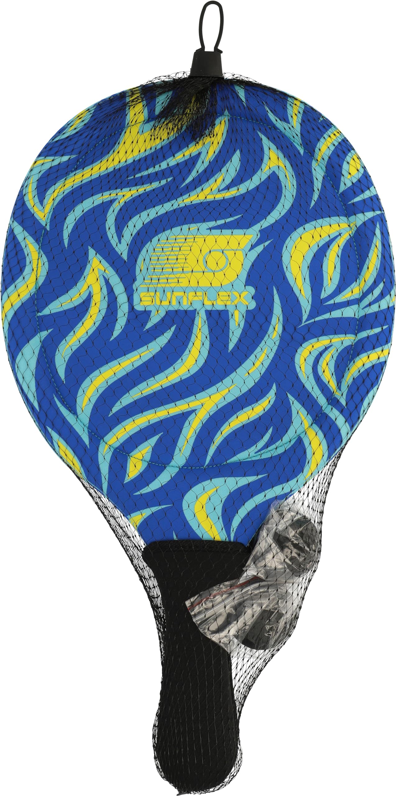 Sunflex Flames Bluefire Beachball Set 2 Schläger 2 Bälle