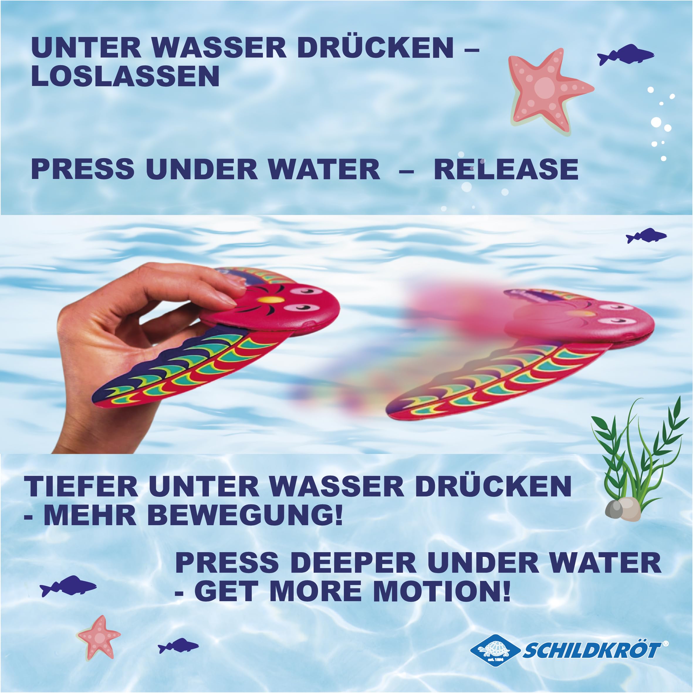 Schildkröt Outdoor Unterwasser-Gleiter Rochen 2er Set