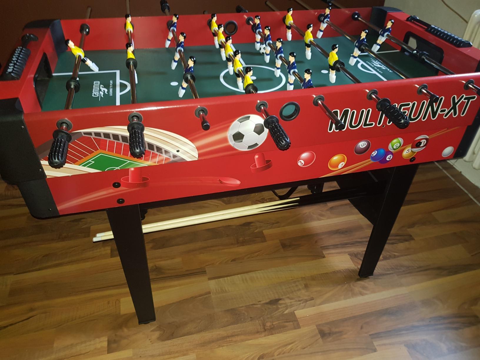 Carromco Multifun-XT Multigame Tisch 14in1 – Kicker Billard