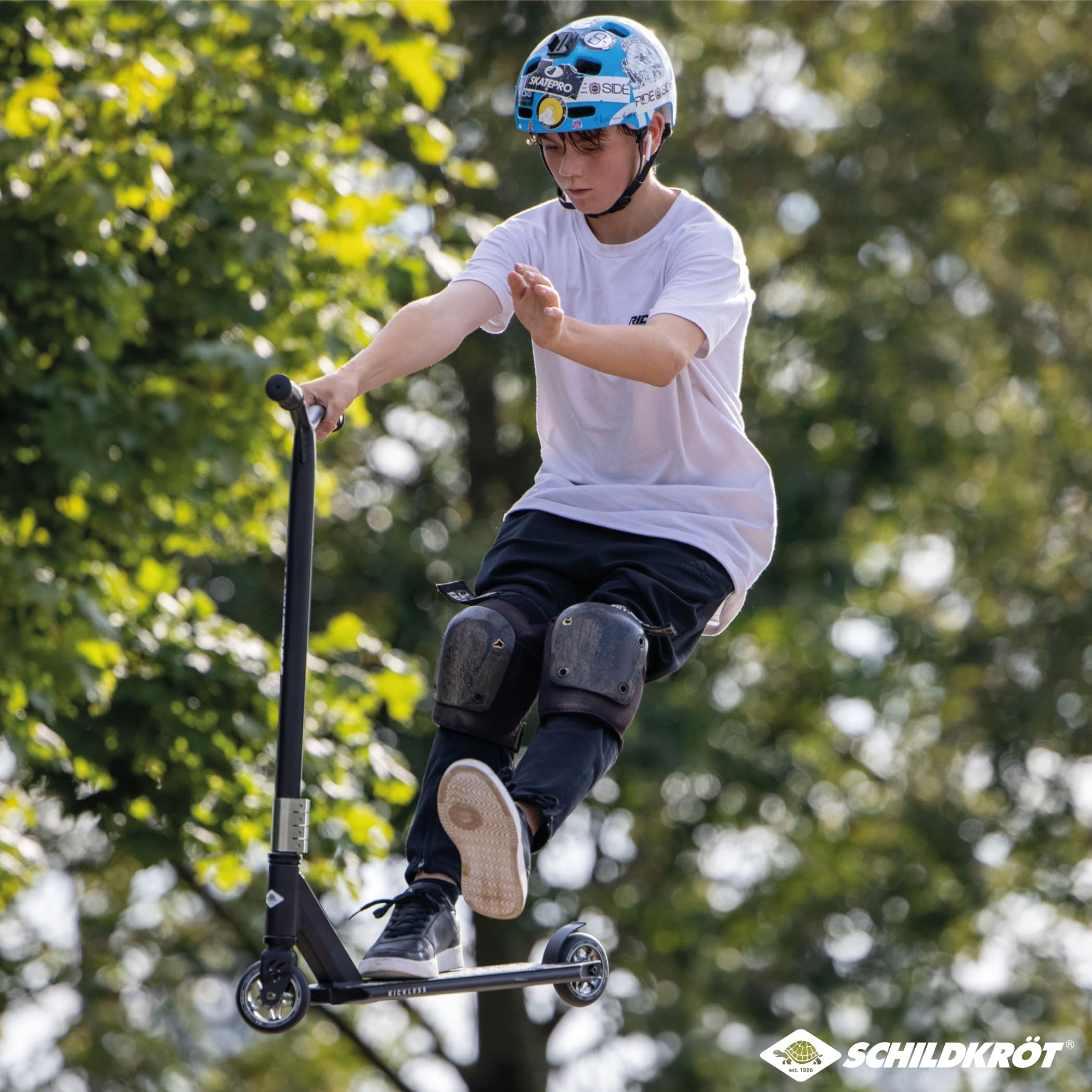 Schildkröt Kickless Stunt Scooter Piano HIC 100 mm