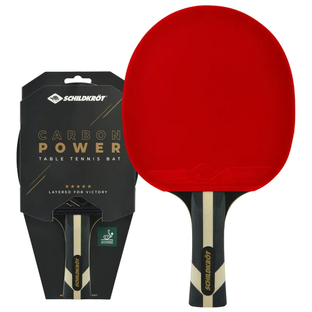 Schildkröt Carbon Power Tischtennisschläger offensiv konkav