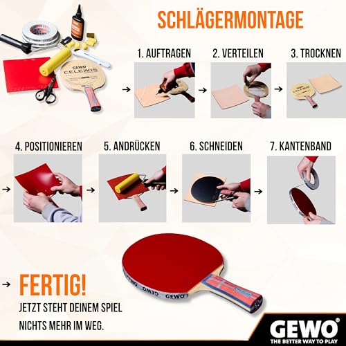 GEWO HydroTec Belagschneideschere Edelstahl 14 cm