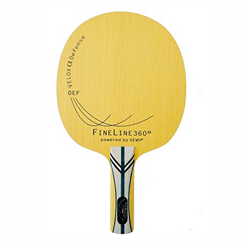 GEWO Velox Alpha Def Tischtennisholz anatomisch Defensivholz