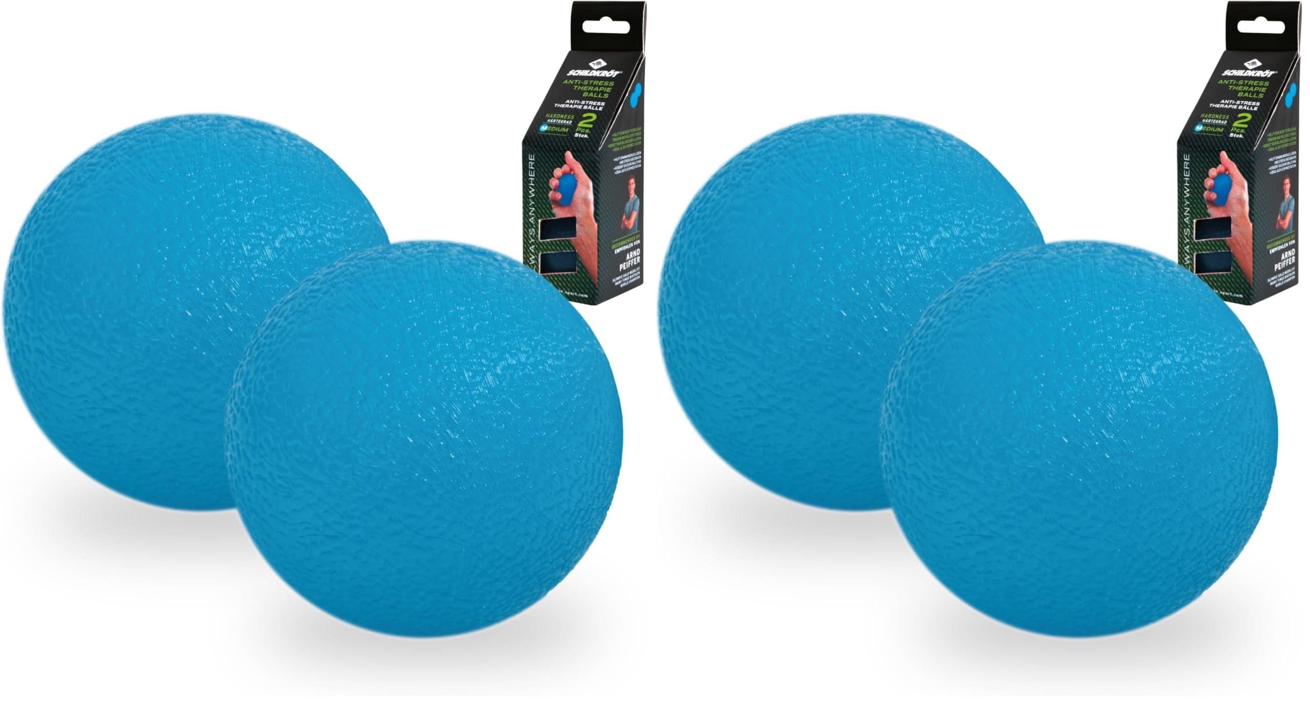 Schildkröt Outdoor Therapie Bälle blau 2er Pack 48mm medium