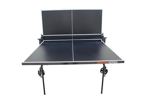 KETTLER Basic Outdoor Tischtennisplatte klappbar Rollen