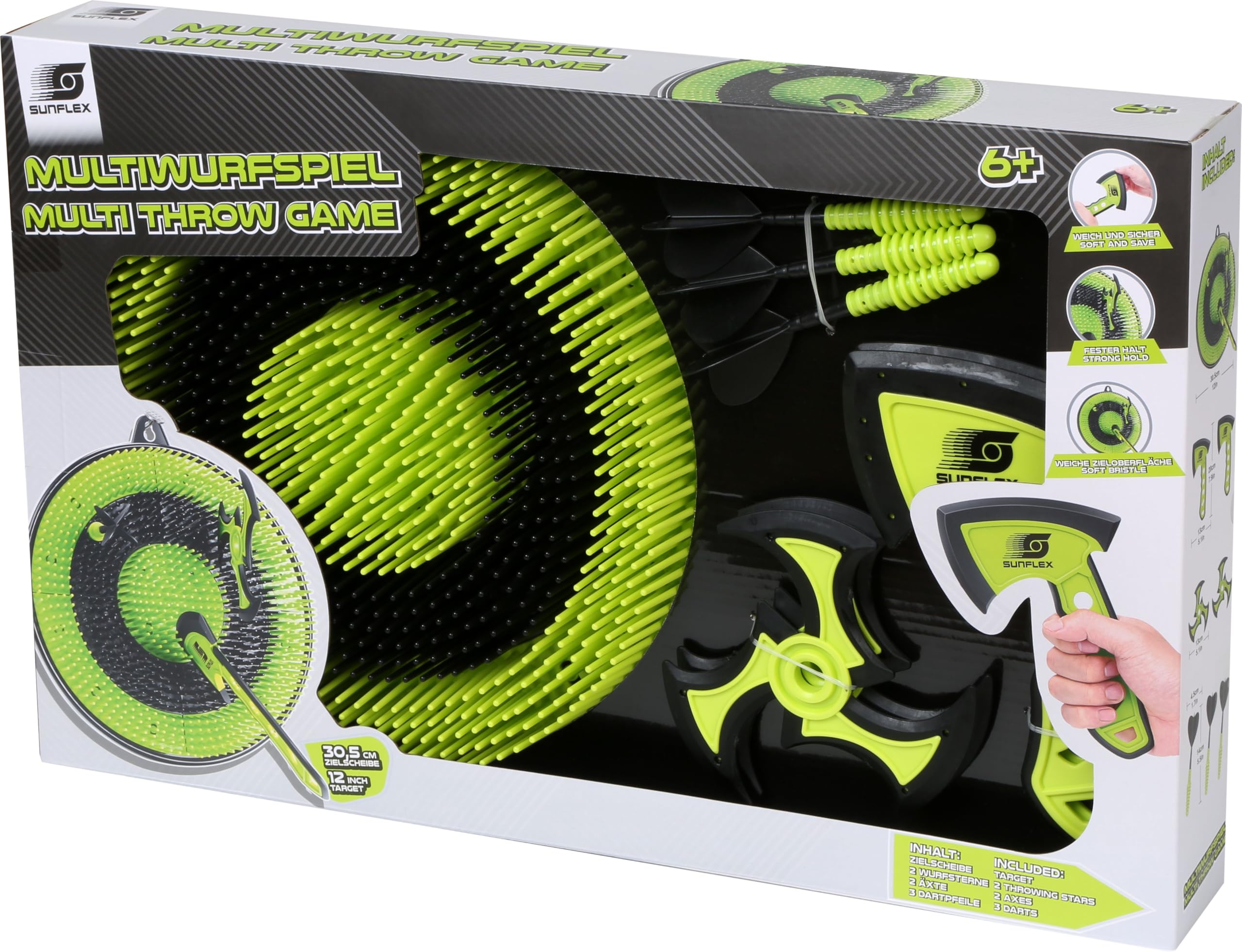 sunflex Youngster Multiwurfspiel Zielscheibe 30 cm Action