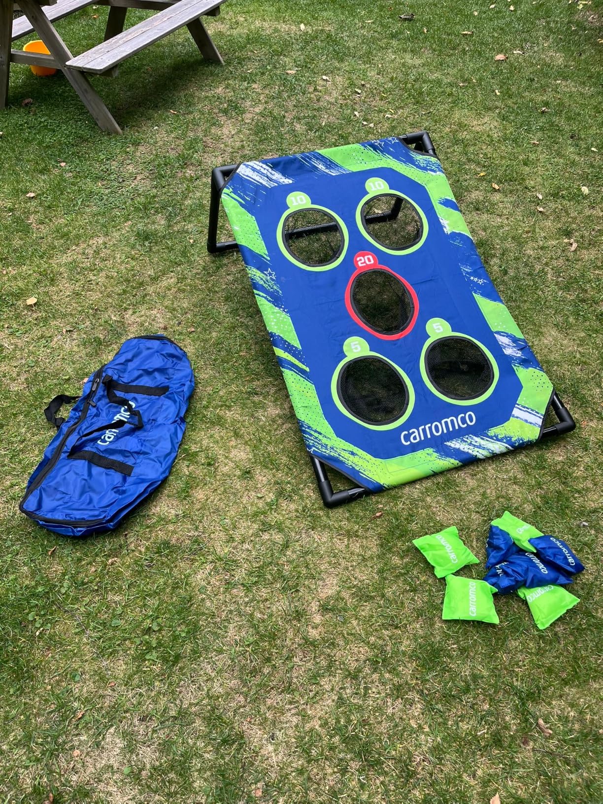 Carromco Bean Bag Toss Wurfspiel Garten 8 Bags