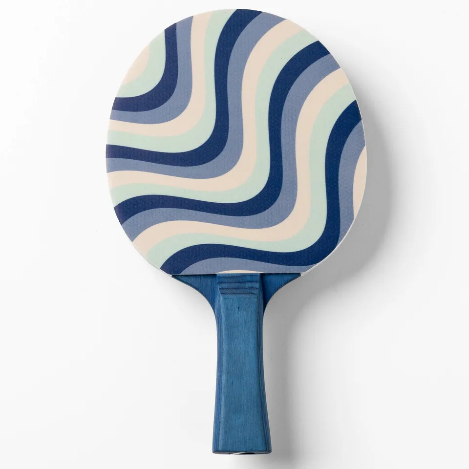 Mr. Tischtennis Santorini Wave Designschläger Freizeit