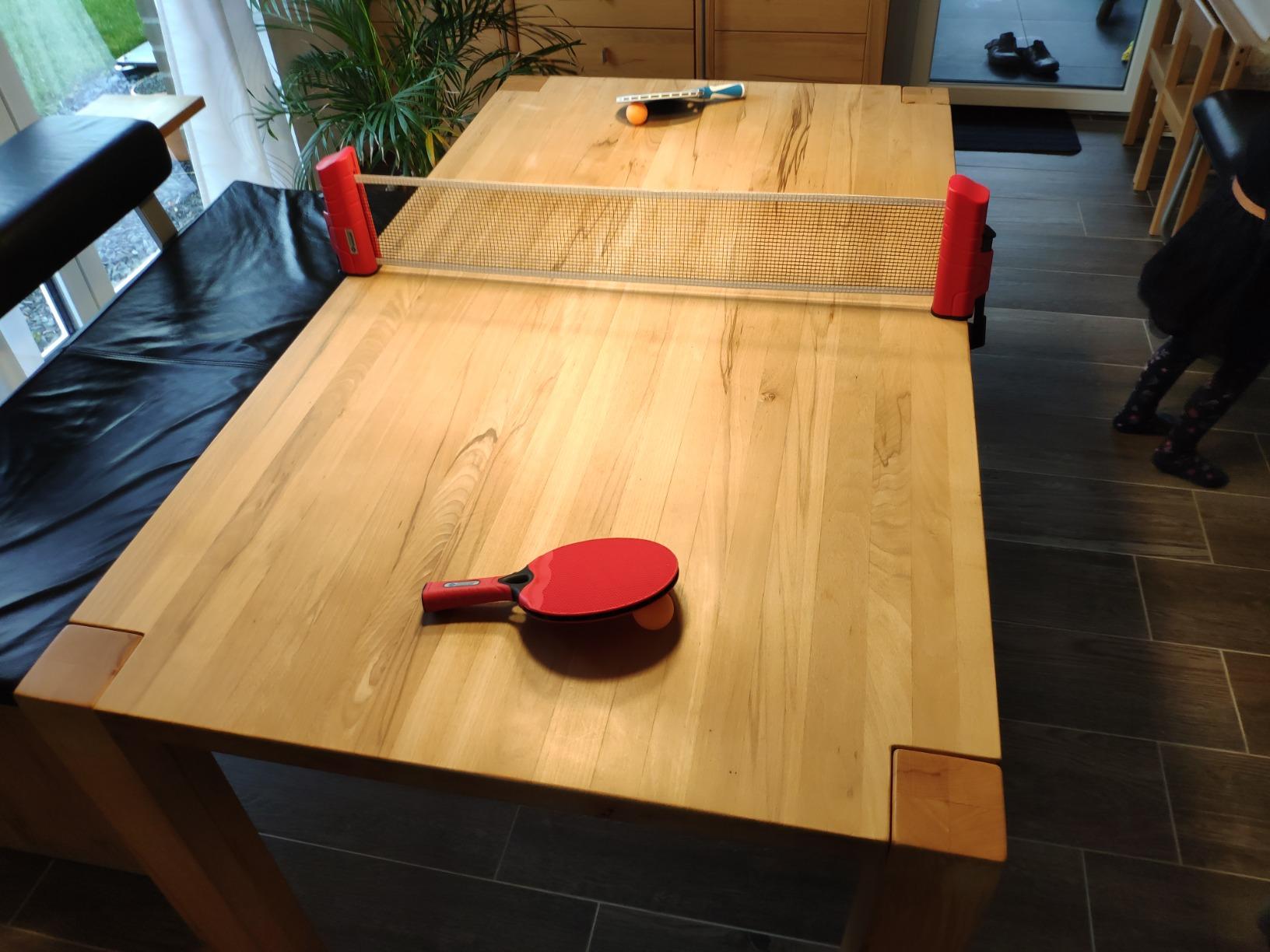 Schildkröt Outdoor Tischtennisset mit Netz 2 Schläger wetterfest