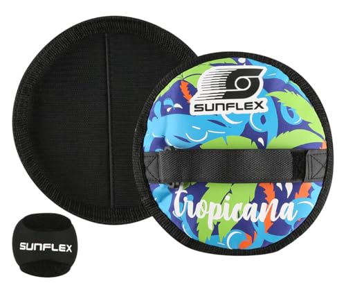 Sunflex Neoremix Tropical Wave Klettballspiel 2 Schläger Ball