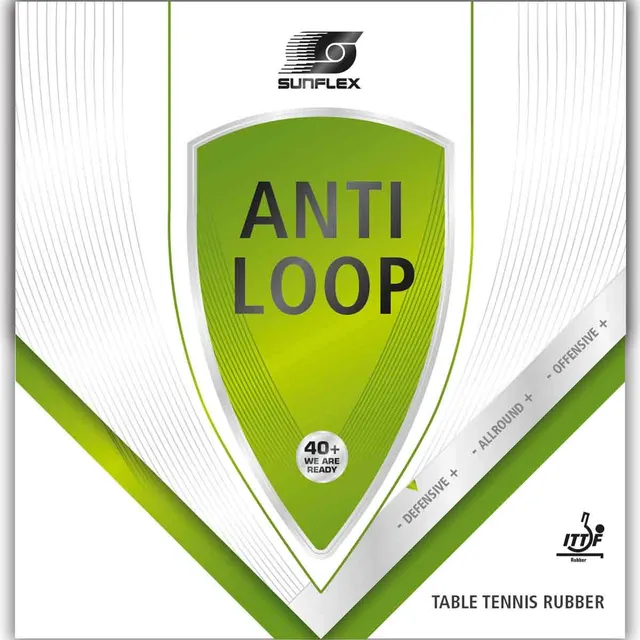 Sunflex Signature Line Anti Loop Belag schwarz 1,2 mm