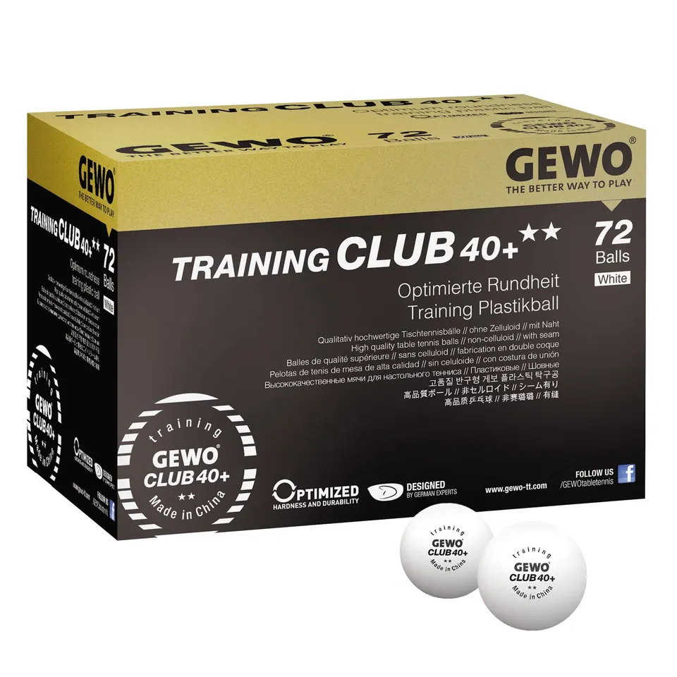 GEWO Ultra SLP Training Club Bälle weiß 72 Stück