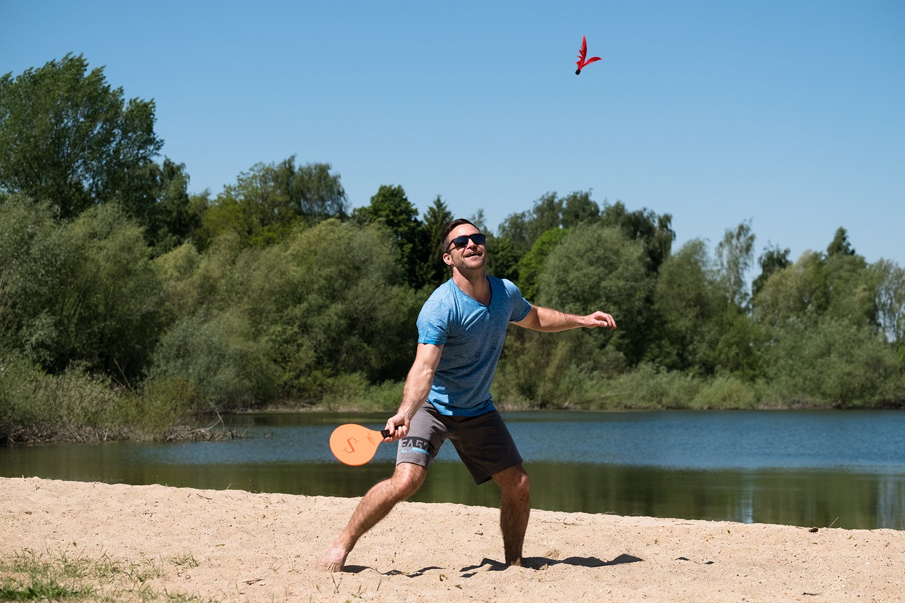 Schildkröt Jazzminton Birdies Ersatzbälle 3er mit LED