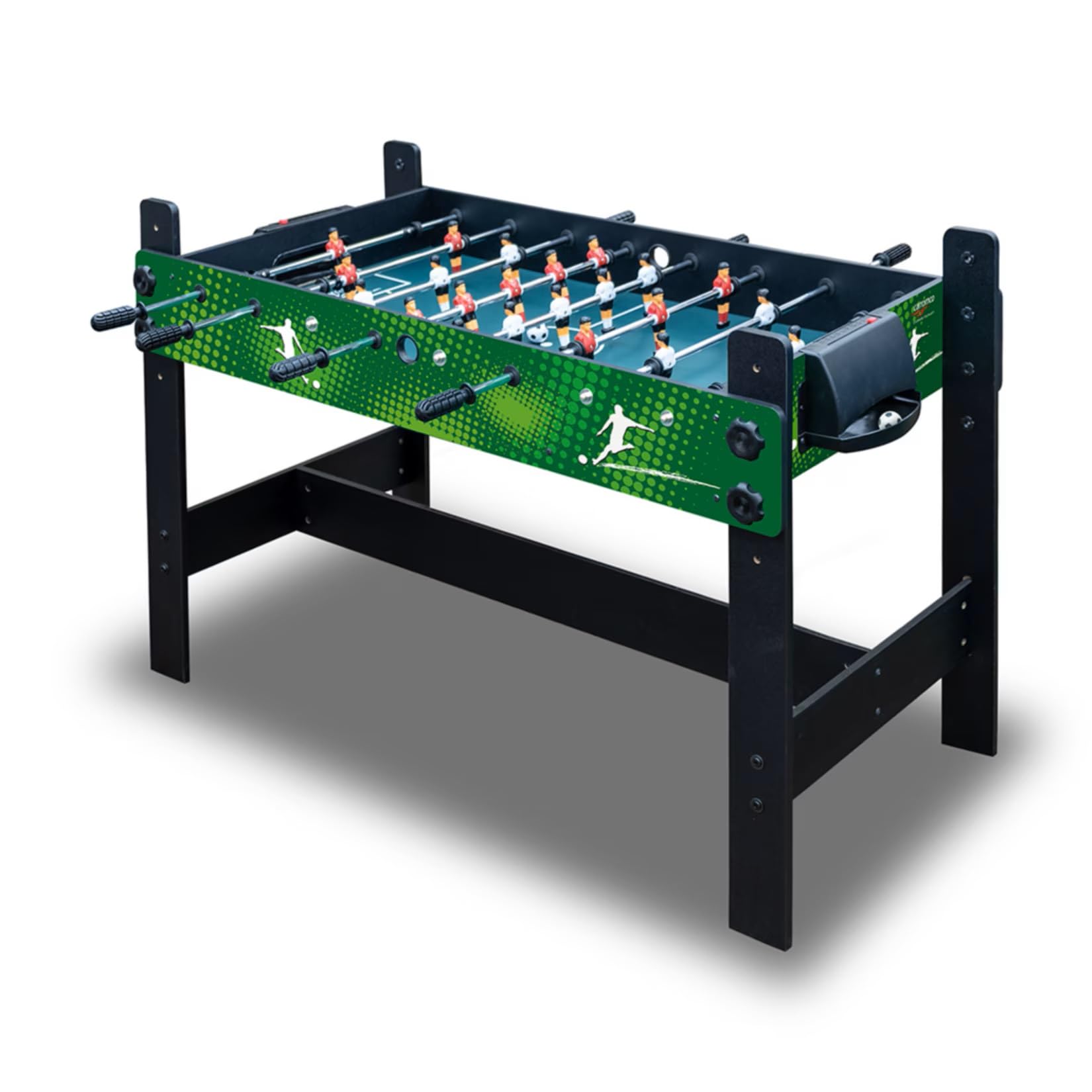 Carromco Level-XT Kickertisch höhenverstellbar 123cm 2 Bälle
