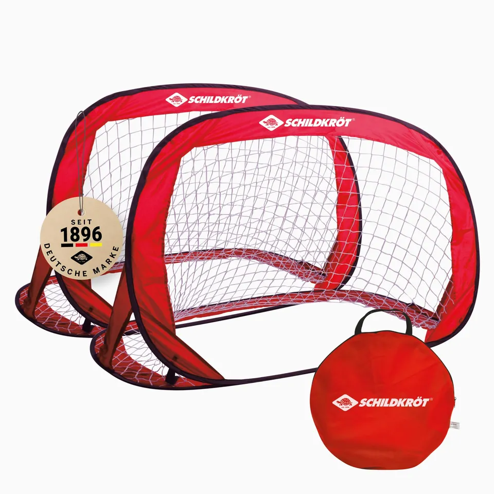 Schildkröt Outdoor Pop-Up Goals 2er Set 120x80x80 cm