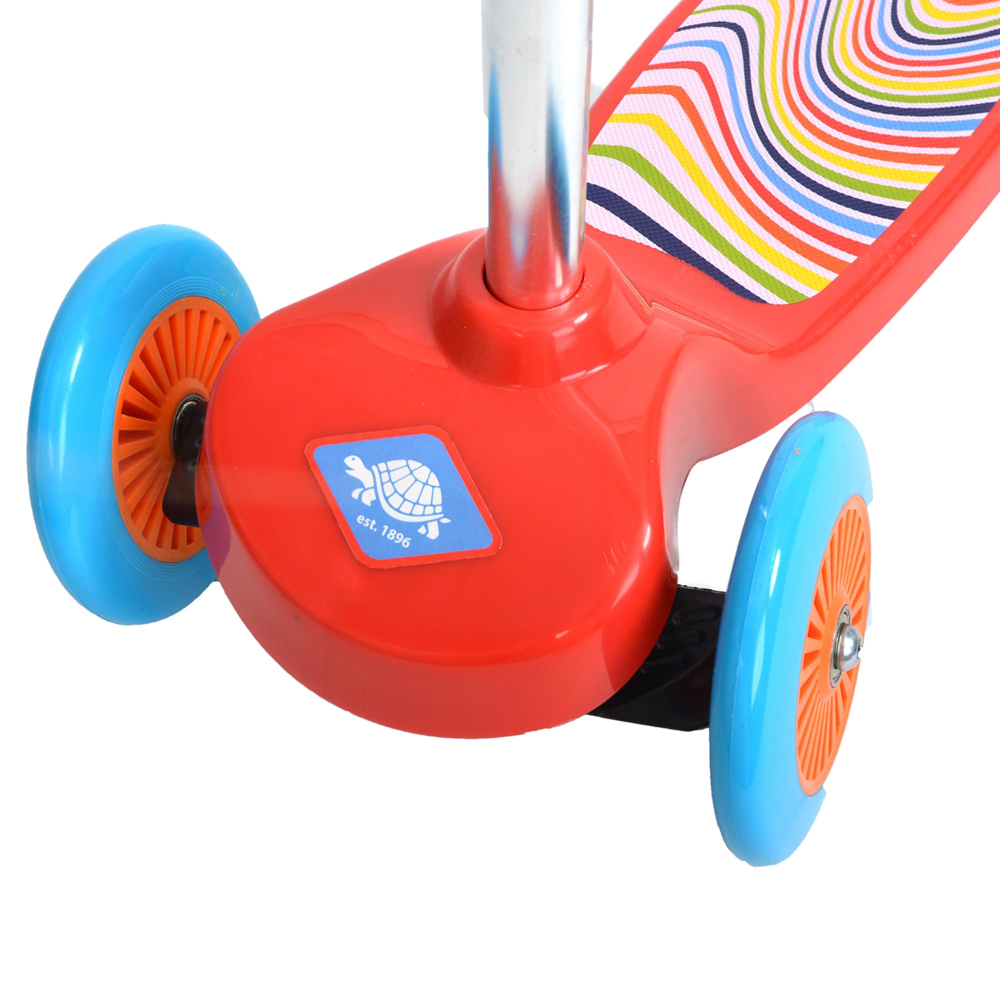 Schildkröt Outdoor Little 1 Kinder-Scooter Rot 3 Rollen