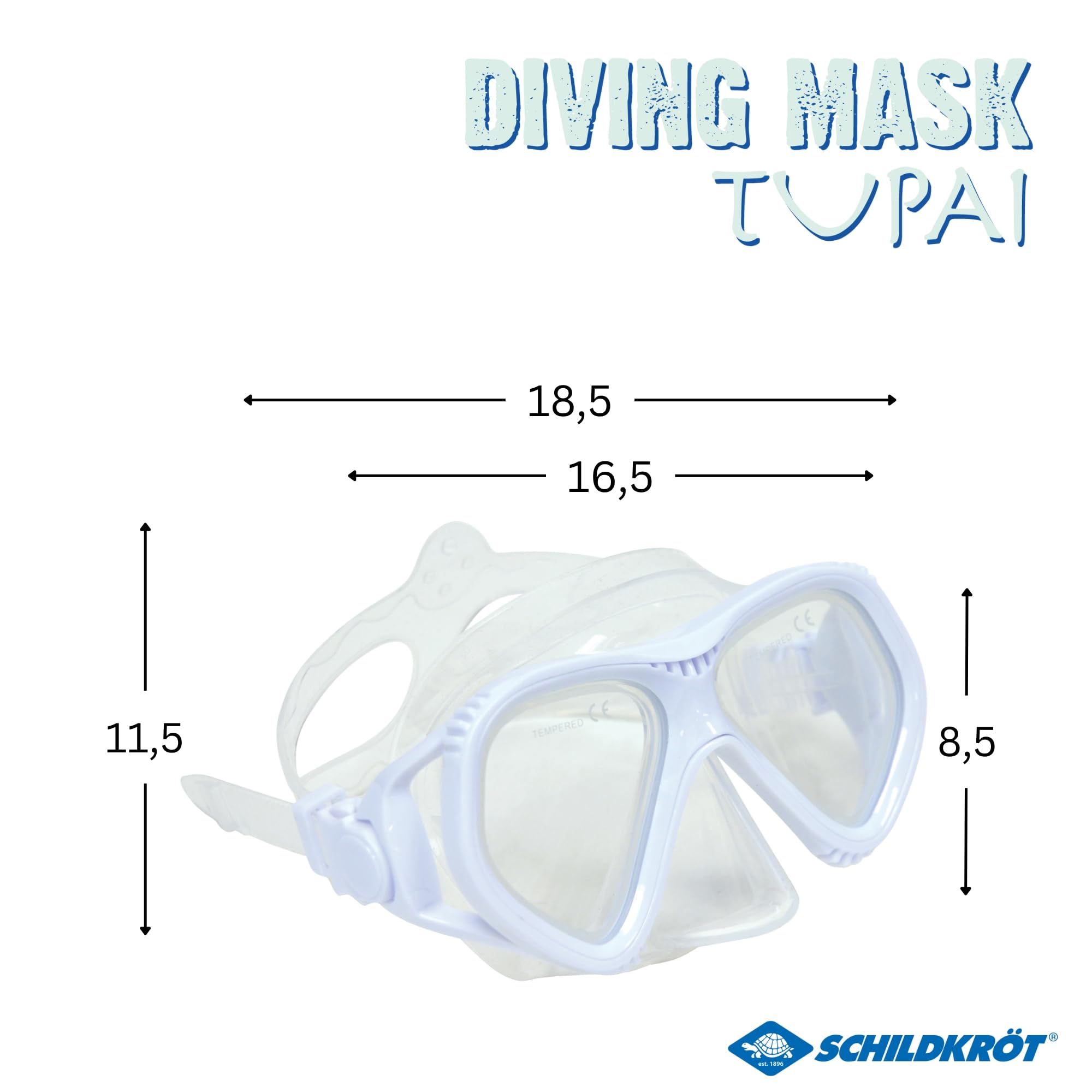 Schildkröt Outdoor Tupai Tauchmaske Erwachsene Silikon