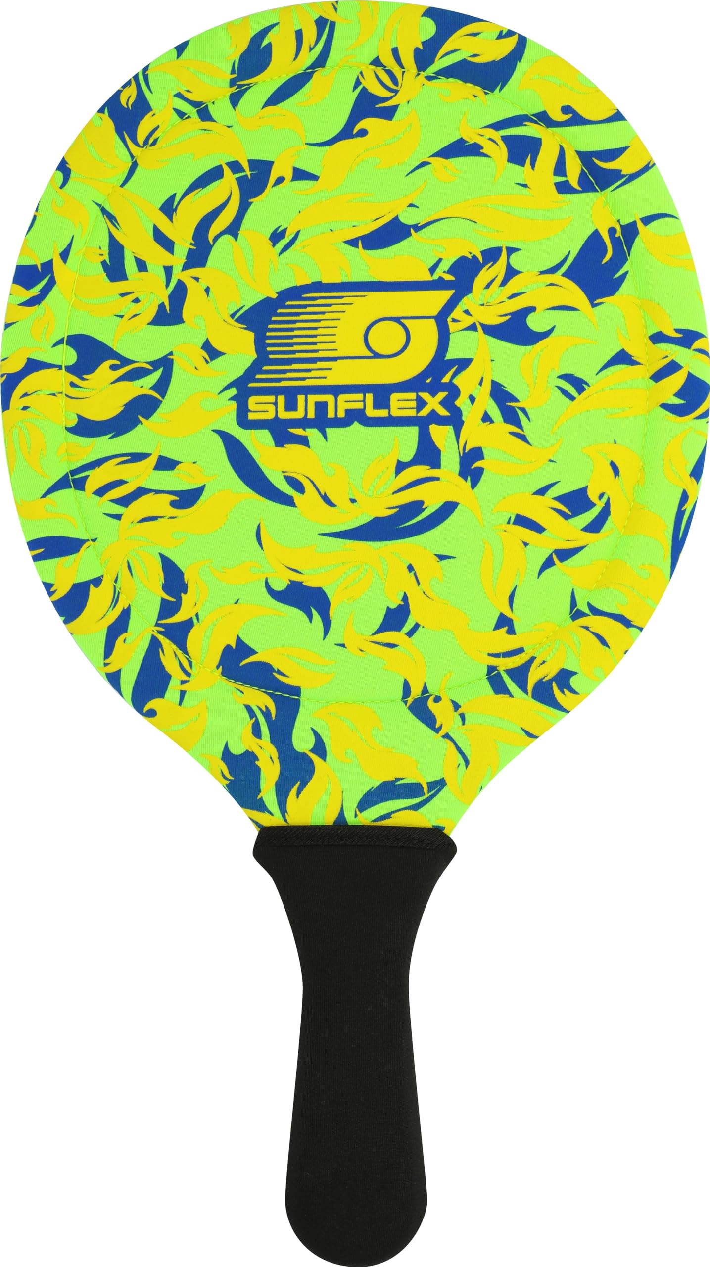 Sunflex Flames Firegreen Beachball Set 2 Schläger 2 Bälle