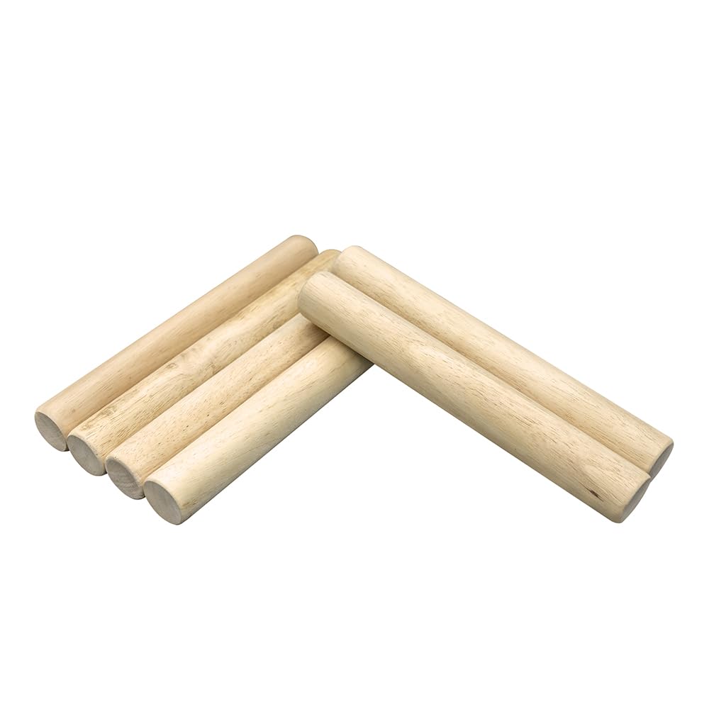 Carromco Kubb Wikingerschach Holzspiel mit Tasche