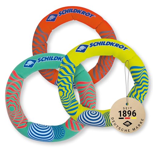 Schildkröt Outdoor Neopren Tauchringe 3er Set bunt für Pool