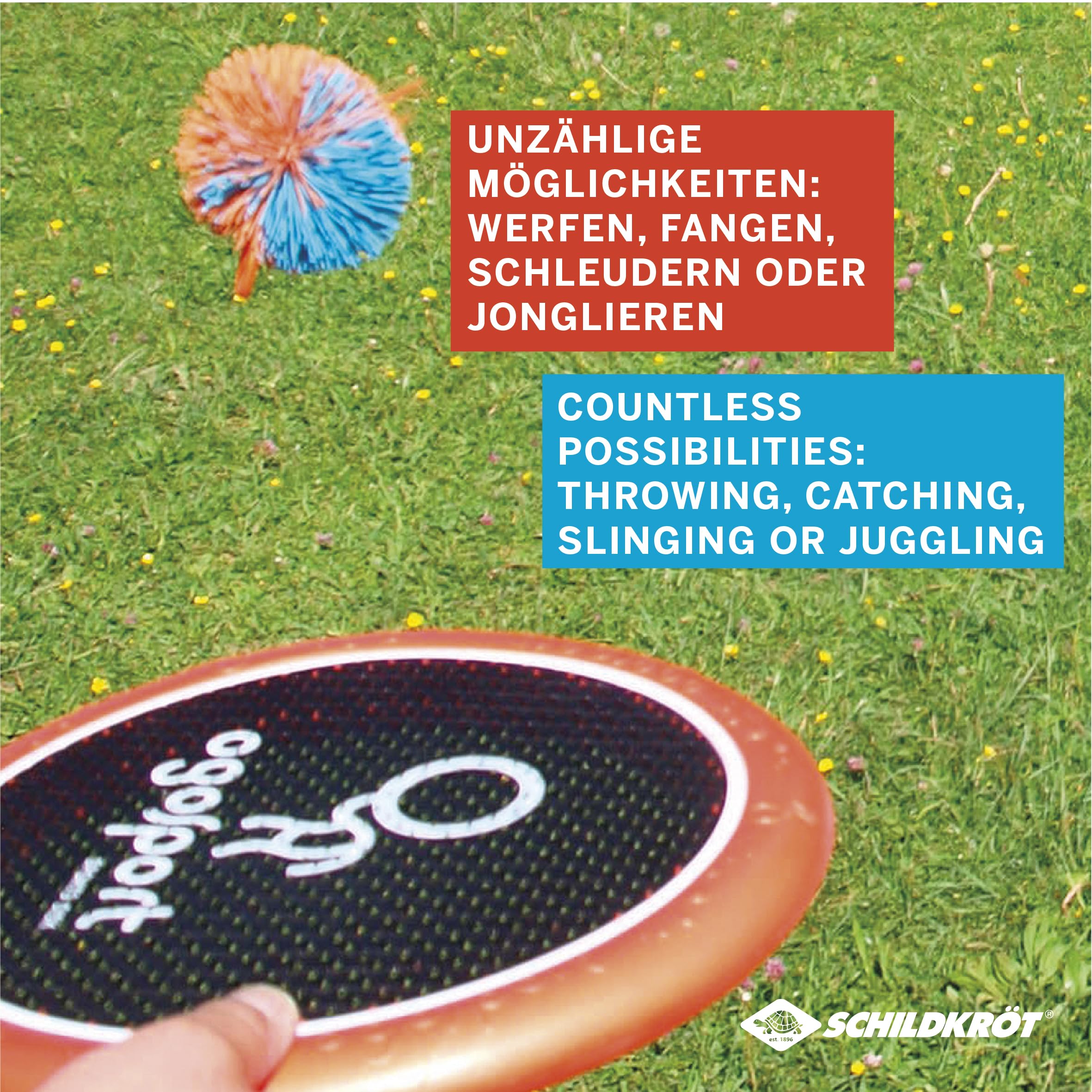 Schildkröt Outdoor Ogo Sport Set Mezo 2x38 cm+Ball