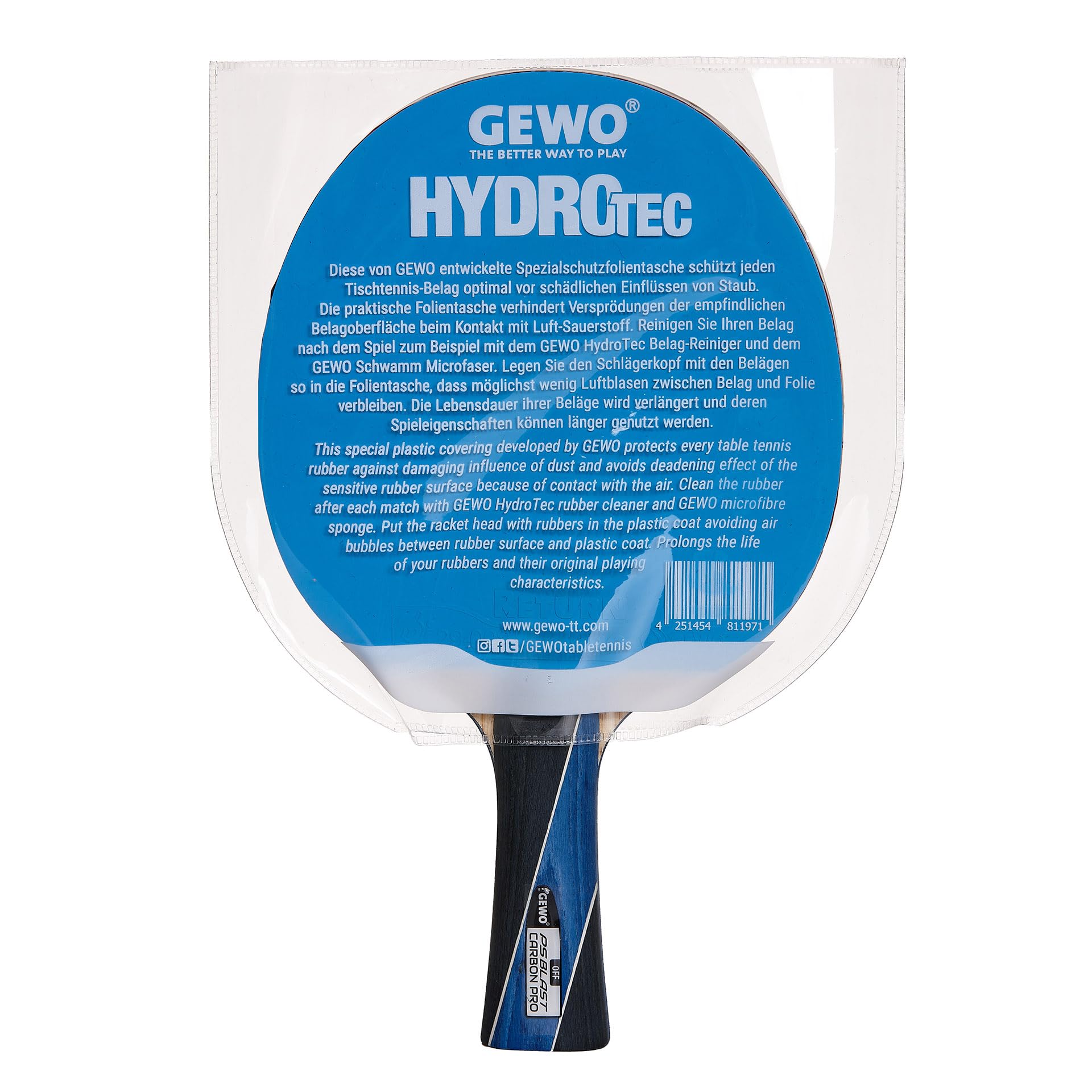 GEWO HydroTec Protect Belagschutzfolientasche wiederverwendbar