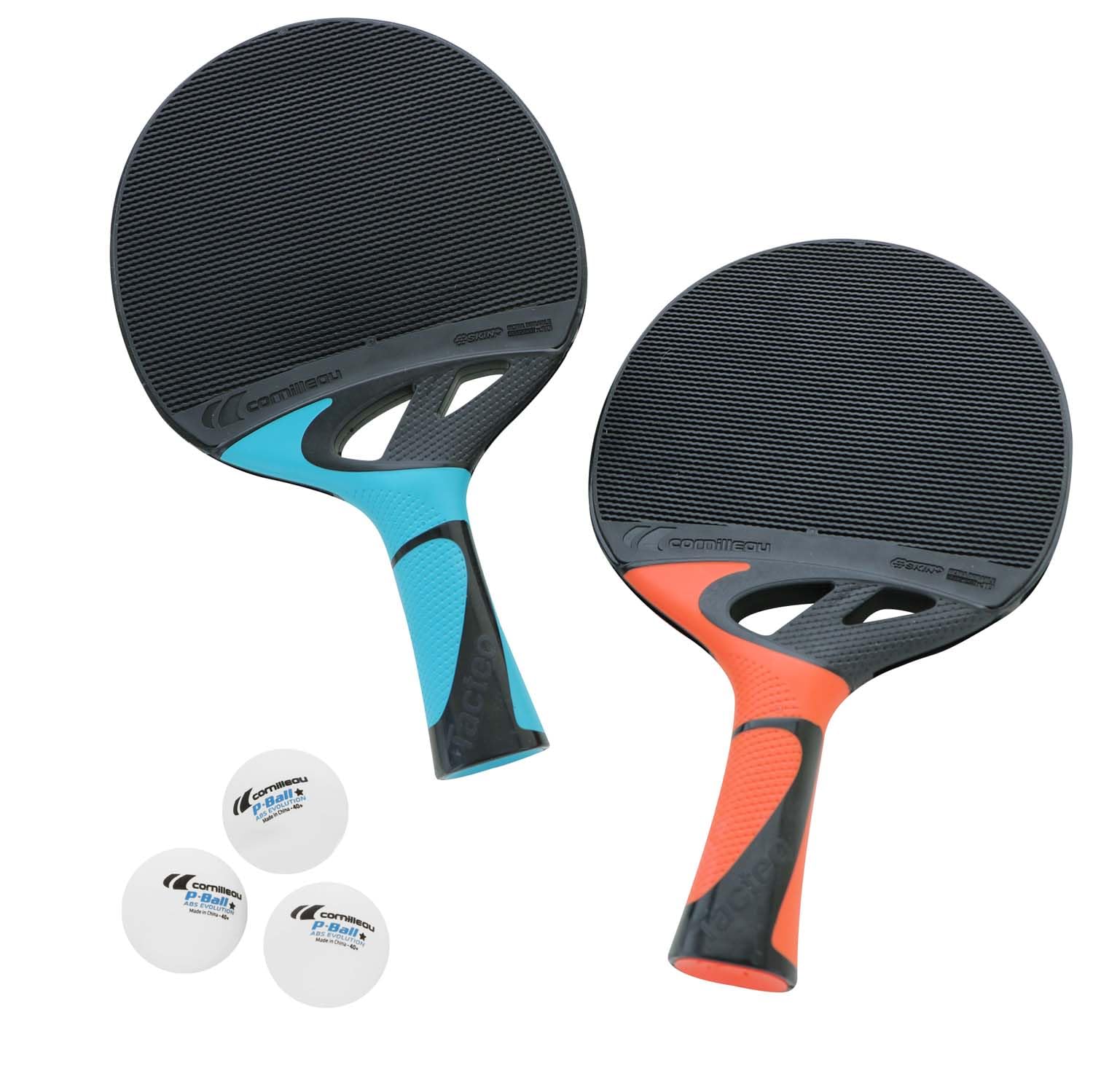 Cornilleau Tacteo Duo Tischtennisschläger Set 2+3 Outdoor