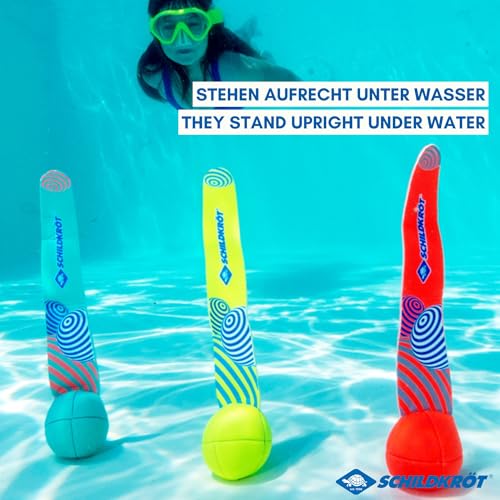 Schildkröt Outdoor Neopren Diving Balls 3 Tauchbälle Schweif