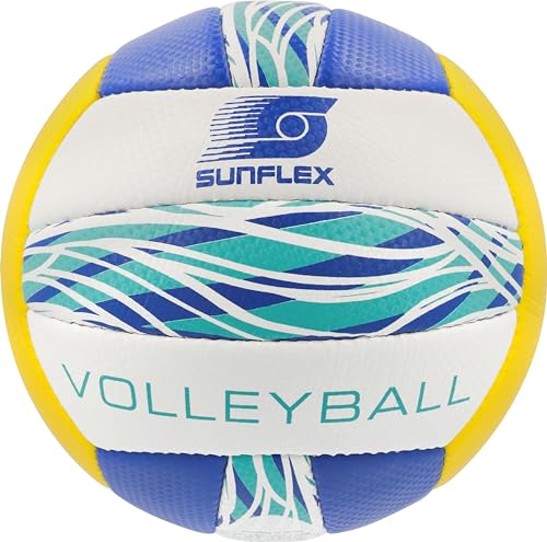 Sunflex Action Pro Wave Volleyball Größe 5 Kunstleder
