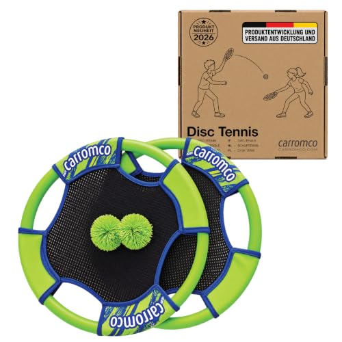 Carromco Leisure Games Disc Tennis Set Fangspiel + 2 Bälle
