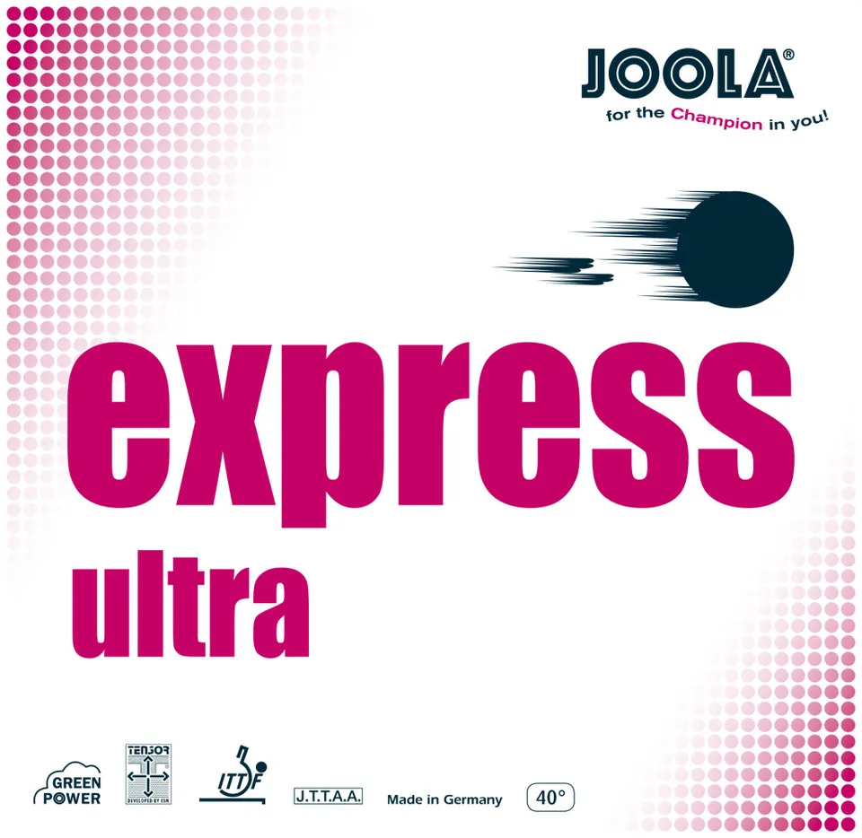 JOOLA Express Ultra Tischtennisbelag kurze Noppen 2,0-MAX