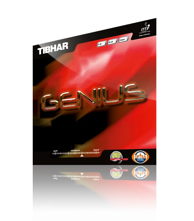Tibhar Genius Tischtennisbelag Spin Topspin Noppen innen